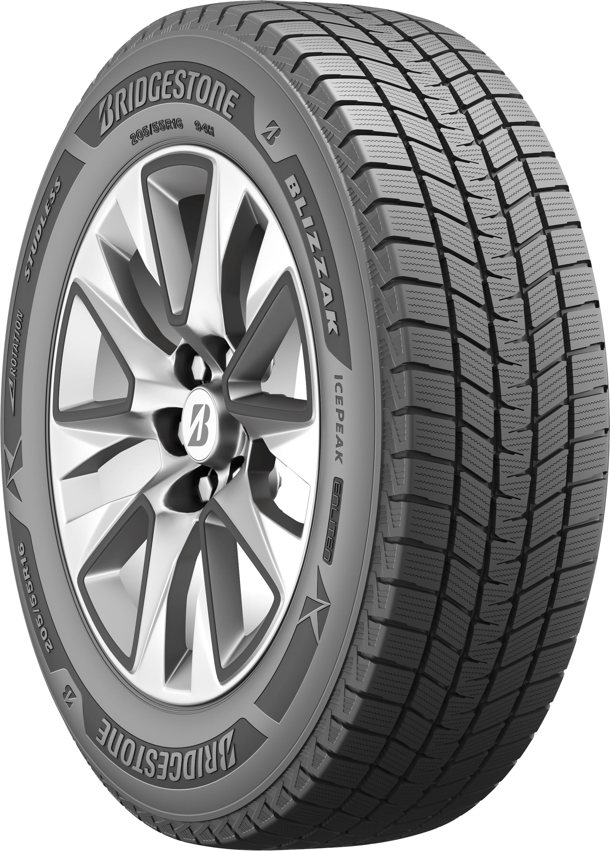 Bridgestone Blizzak Icepeak 255/60R18 112T | Winter tire | Snow